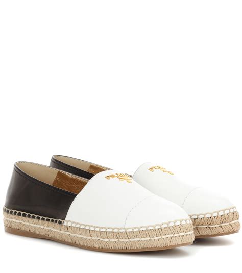 prada white espadrilles